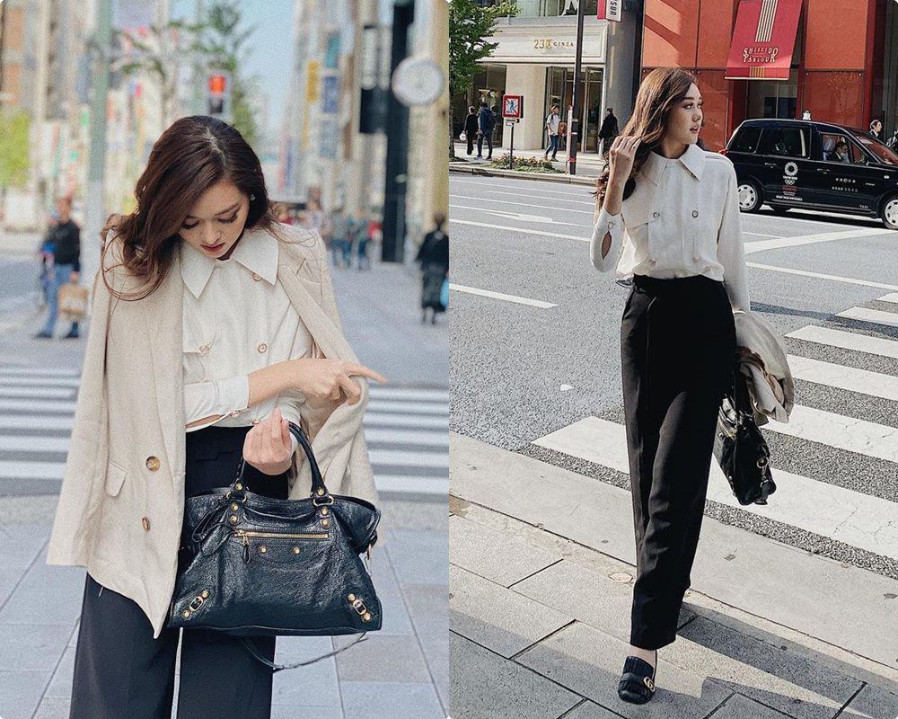 Trước khi theo chồng bỏ cuộc chơi á hậu 20 tuổi lên dây cót tinh thần với style sang chảnh - 5