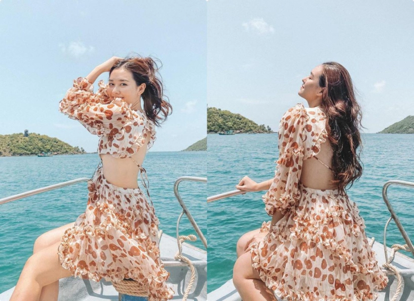 Trước khi theo chồng bỏ cuộc chơi á hậu 20 tuổi lên dây cót tinh thần với style sang chảnh - 11