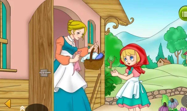Truyện cô bé quàng khăn đỏ - truyện cổ tích grim hay nhất cho bé - 1