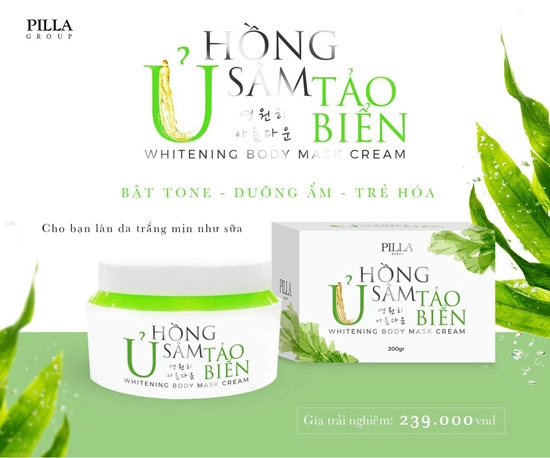 Ủ hồng sâm tảo biển làn gió mới trong làng ủ trắng toàn thân - 5