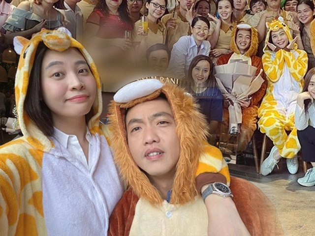 Vợ chồng cường đô la - đàm thu trang tình tứ diện áo đôi nghìn đô mỗi khi hẹn hò - 15