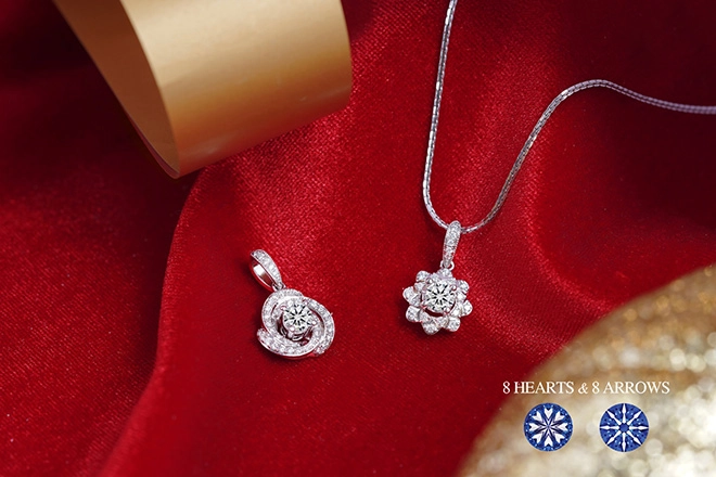 Với trang sức kim cương 8 hearts - 6