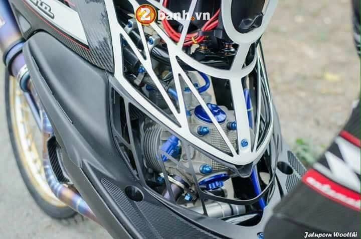 Yamaha mio classico độ - full carbon của biker nước bạn - 5