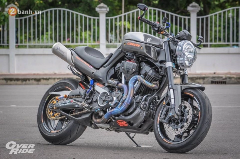 Yamaha mt-01 kẻ hủy diệt v-twin 1700cc - 2