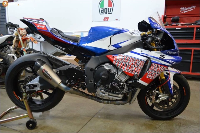 Yamaha r1 cá trê đẹp ngất ngây từ bản độ superbike unlimited - 8