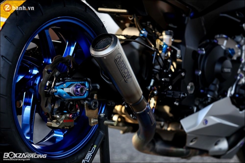 Yamaha r1 mãnh thú ngự trị đường đua qua hình phong dragbike - 14