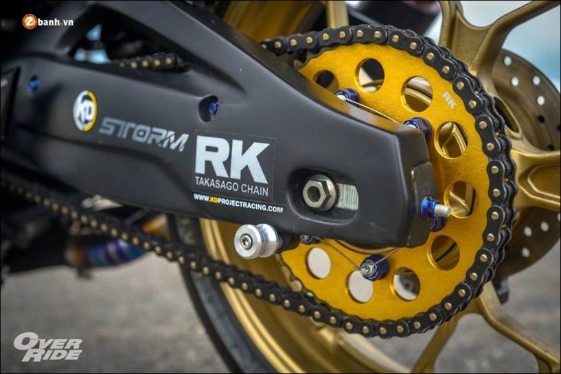 Yamaha r3 độ táo bạo nổi bật với bộ cánh sắc vàng tươi tắn - 20