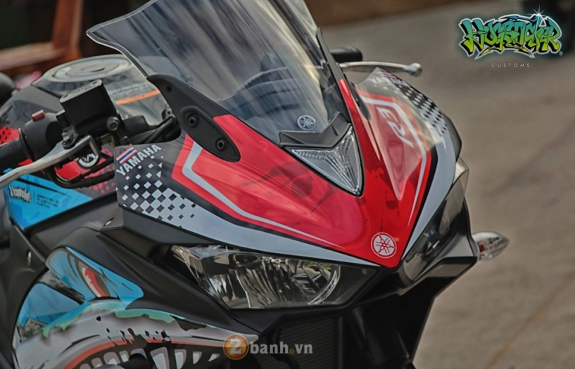 Yamaha r3 thoát xác đầy ấn tượng với diện mạo mới mang tên angry shark - 5