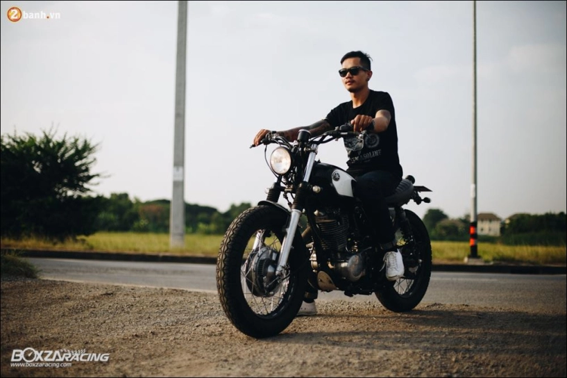 Yamaha sr400 phong trần lịch lãm qua version dirt style classic - 18