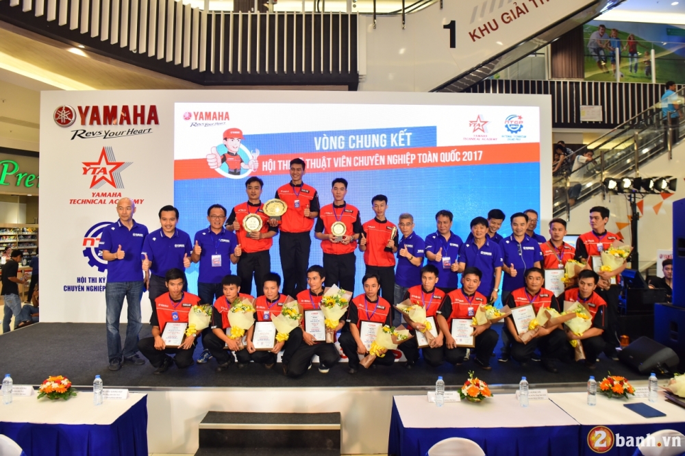 Yamaha việt nam tổ chức vòng chung kết hội thi kỹ thuật viên chuyên nghiệp toàn quốc 2017 - 1