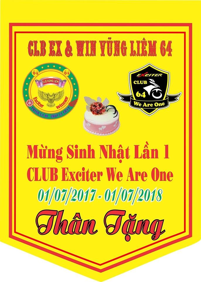 2banhvn đồng hành cùng club exciter we are one 64 vĩnh long mừng sinh nhật lần thứ i - 10