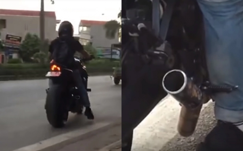 Biker việt chạy kawasaki z1000 độ pô siting với âm thanh cực bất ngờ - 1