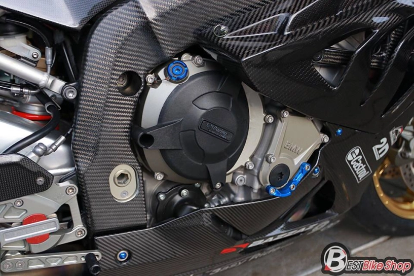 Bmw hp4 vẻ đẹp tuyệt sắc trong trang bị full áo carbon ilmberger - 19