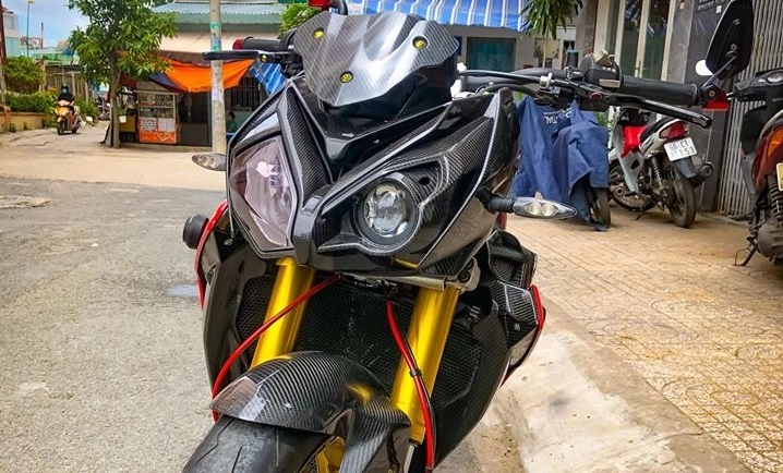 Bmw s1000r cá mập nắc nâng cấp nhẹ của biker việt - 4