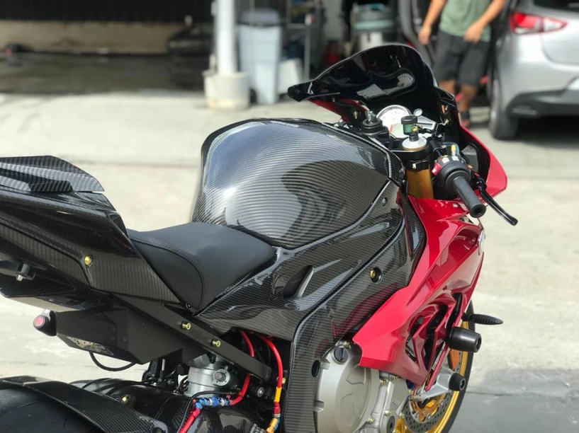 Bmw s1000rr bản độ đẹp xuất sắc với tone màu red candy - 6