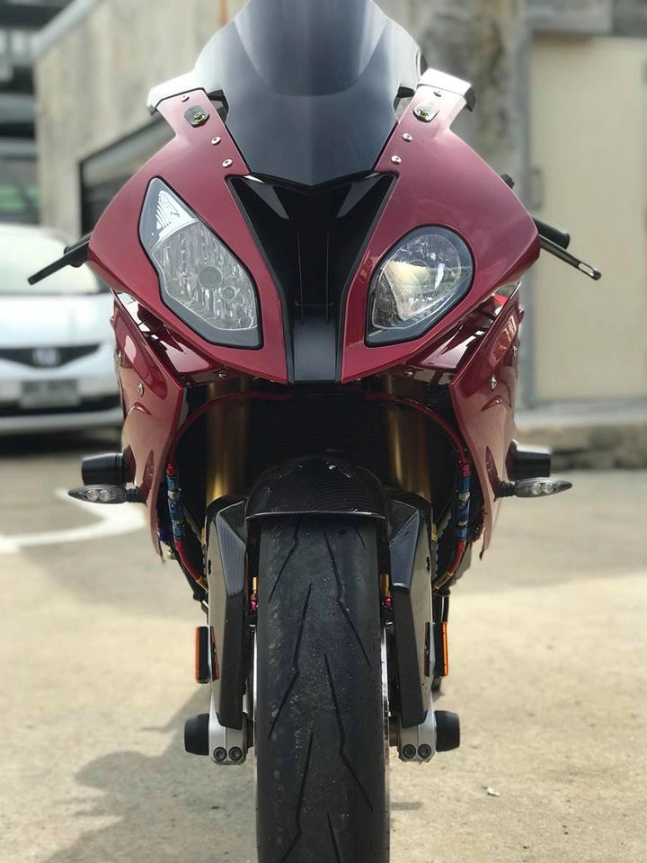 Bmw s1000rr bản độ đẹp xuất sắc với tone màu red candy - 9