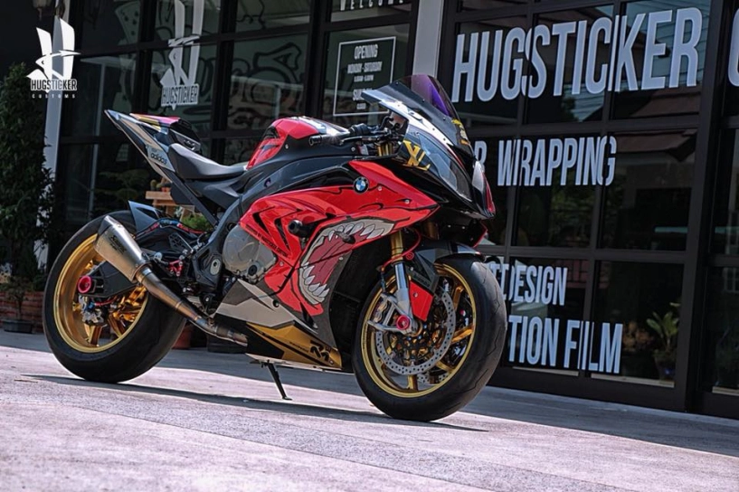 Bmw s1000rr vẻ đẹp tuyệt sắc với hình phong cá mập đỏ - 8