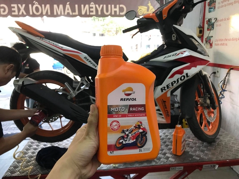 Cảm nhận nhớt repsol racing cho xe winner 150 sau tour dài - 1