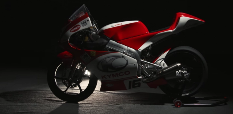clip cùng soi chiếc moto3 của đội đua kymco racing team - 1