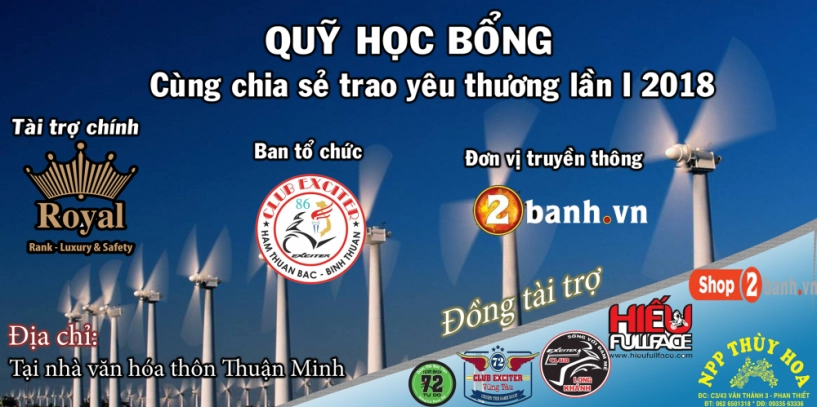 Club exciter hàm thuận bắc với hành trình cùng chia sẻ - trao yêu thương lần i - 1