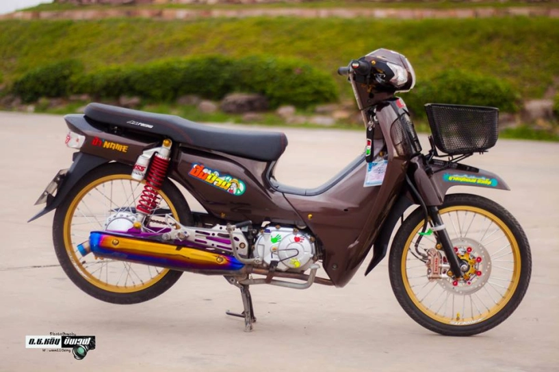 Cub fi độ giản đơn với vẻ đẹp bí ẩn của biker thailand - 2