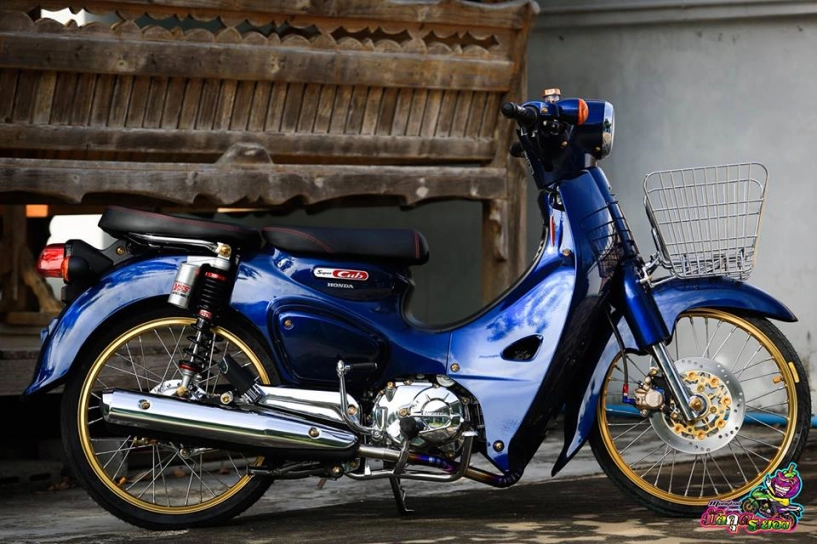 Dậy sóng với chiếc super cub 2018 độ khủng chưa lăn bánh trên đất thái - 14