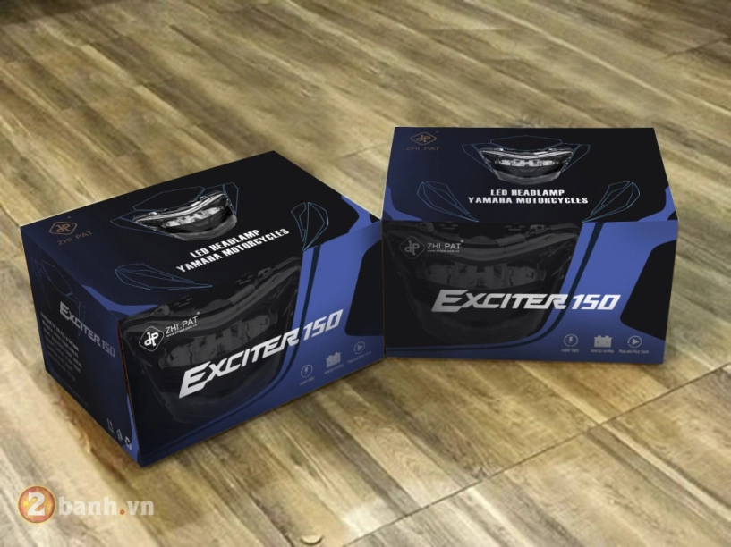 Đèn pha led 2 tầng yamaha exciter 150 sporty 2019 mới - 6