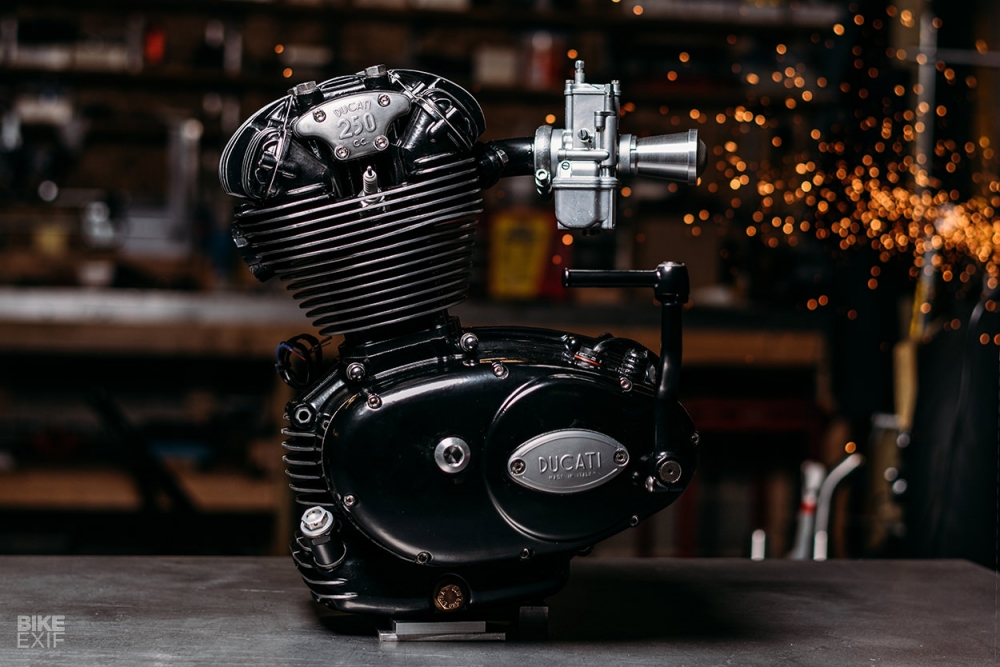 Ducati 250 bản độ đầy sáng tạo với bộ khung hình moto3 - 5