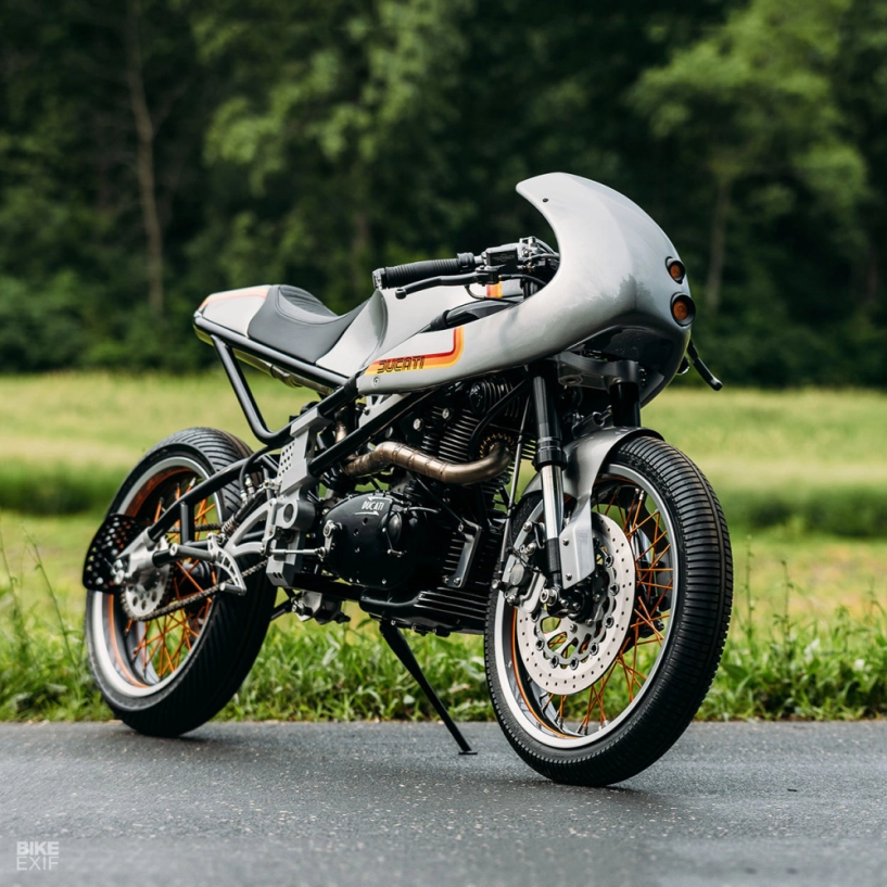 Ducati 250 bản độ đầy sáng tạo với bộ khung hình moto3 - 6