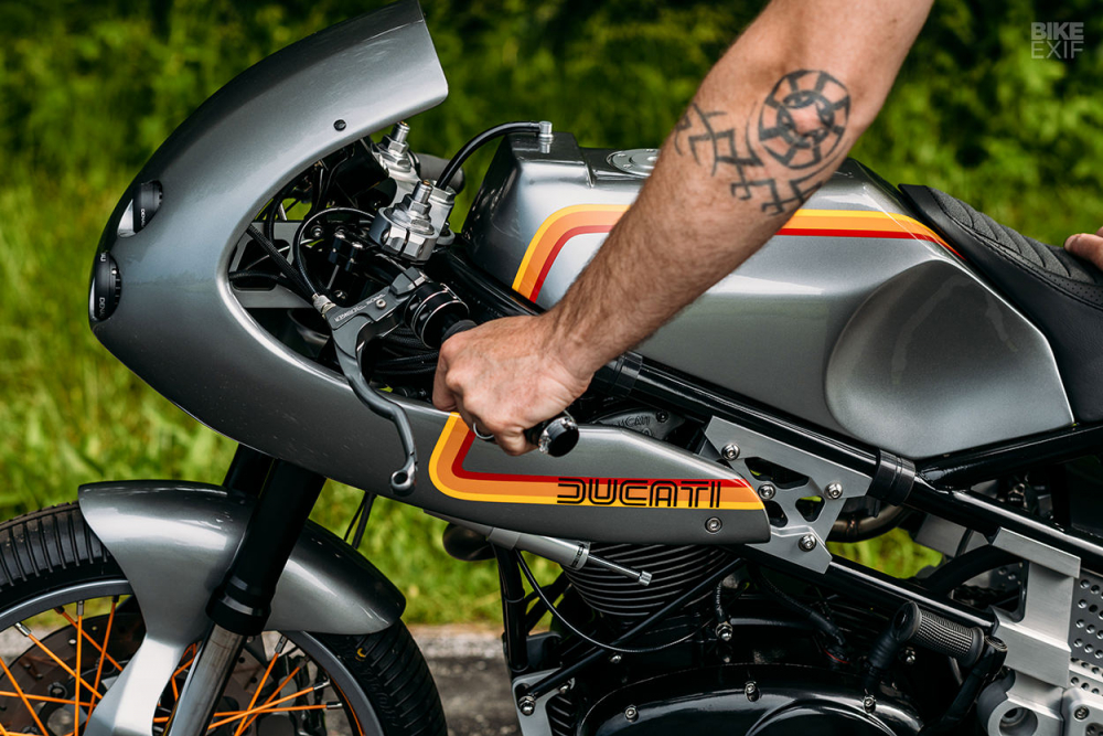 Ducati 250 bản độ đầy sáng tạo với bộ khung hình moto3 - 10