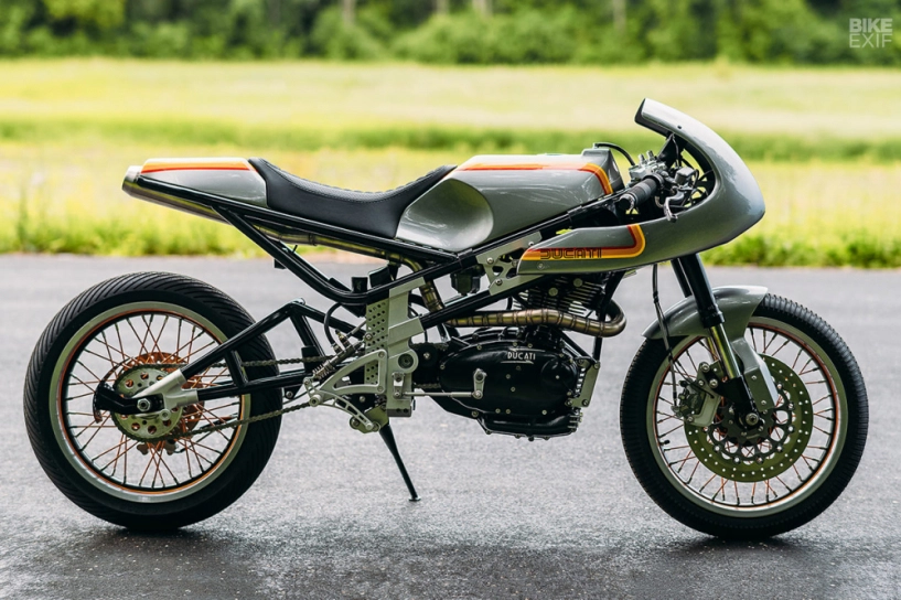 Ducati 250 bản độ đầy sáng tạo với bộ khung hình moto3 - 13