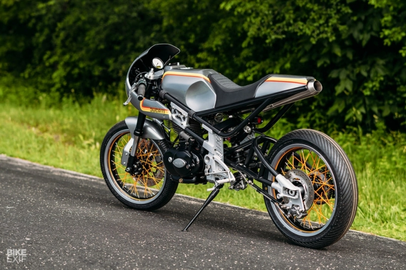 Ducati 250 bản độ đầy sáng tạo với bộ khung hình moto3 - 14