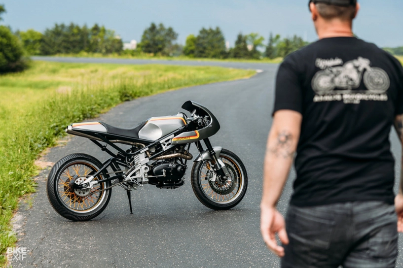 Ducati 250 bản độ đầy sáng tạo với bộ khung hình moto3 - 15