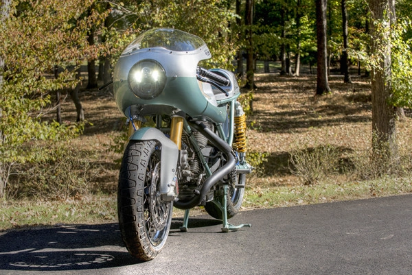 Ducati 750 ss cafe racer mang tên imola evo - 5