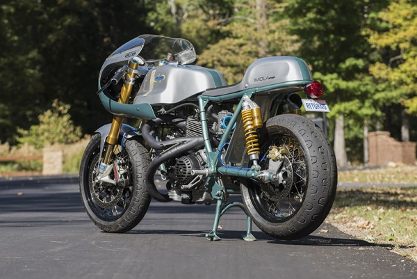 Ducati 750 ss cafe racer mang tên imola evo - 6