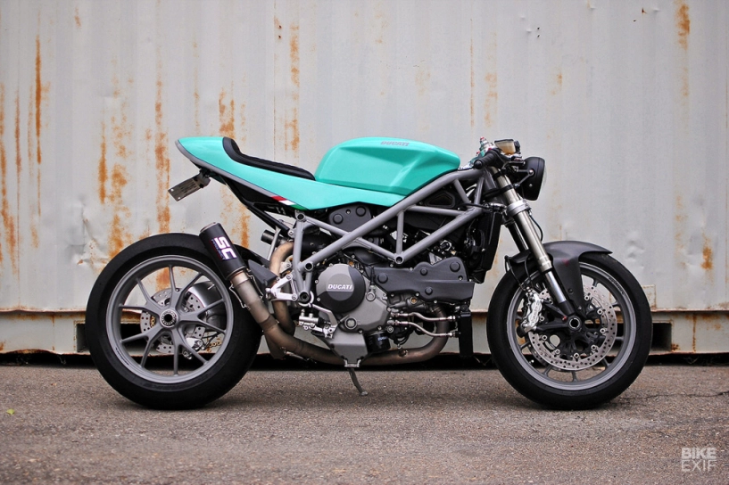 Ducati 848 hồi sinh không tưởng với diện mạo cafe racer - 8