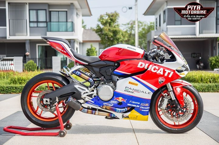 Ducati 899 panigale gây sốc với tem đấu thể thao - 8