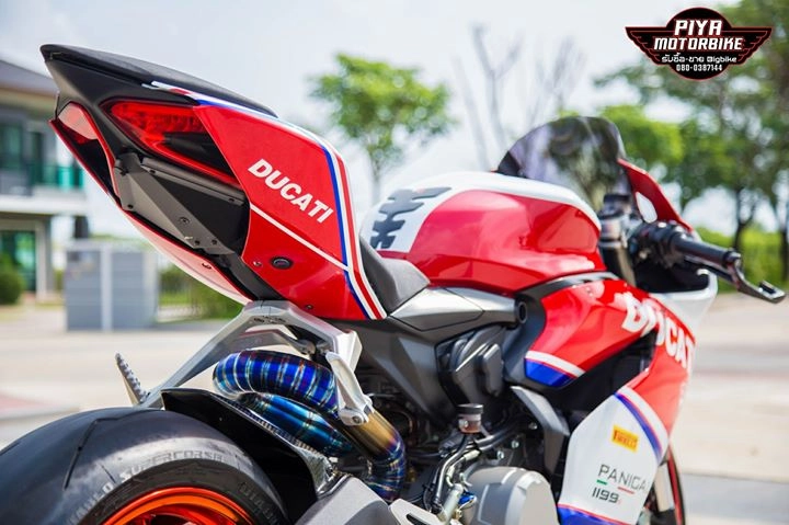 Ducati 899 panigale gây sốc với tem đấu thể thao - 14