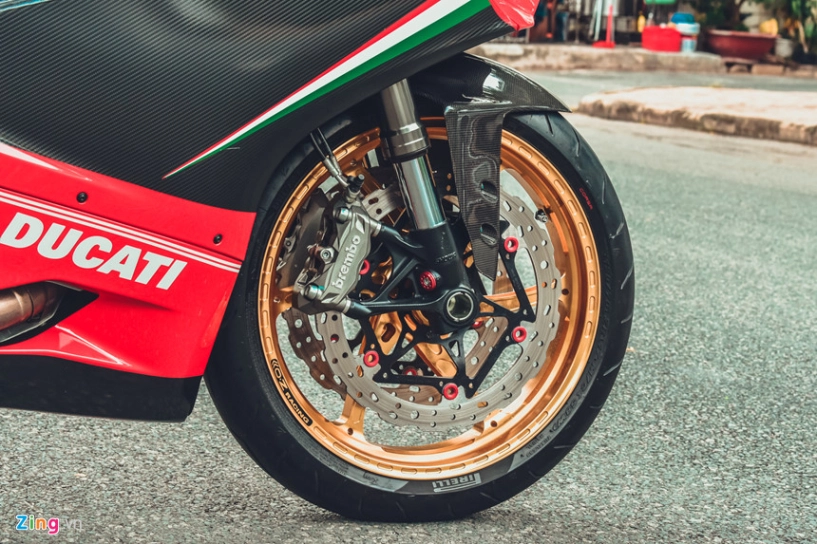 Ducati 899 panigale sở hữu gói độ hạng sang trị giá 300 triệu của biker việt - 6