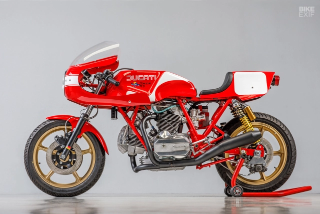 Ducati 900ss bản phục chế từ nguyên mẫu tay đua isle of man thời kì đầu - 3