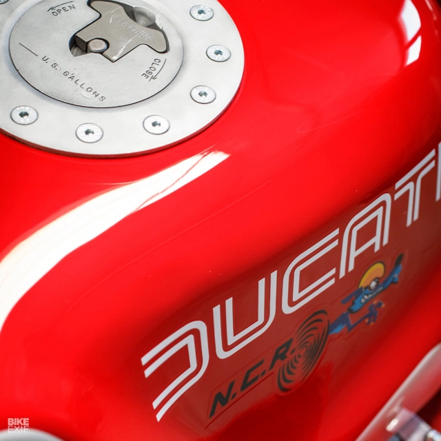 Ducati 900ss bản phục chế từ nguyên mẫu tay đua isle of man thời kì đầu - 5