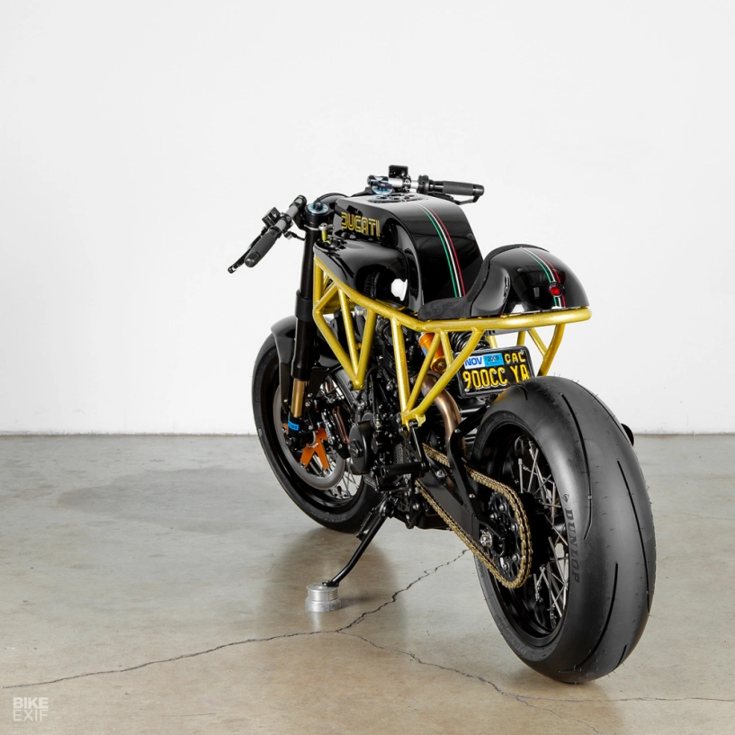 Ducati 900ss độ phong cách cafe nero của lossa engineering - 14