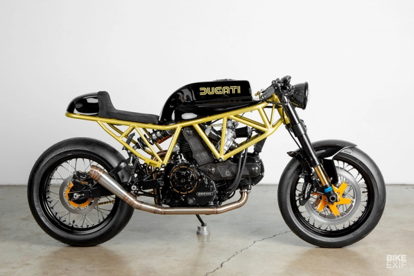 Ducati 900ss độ phong cách cafe nero của lossa engineering - 16