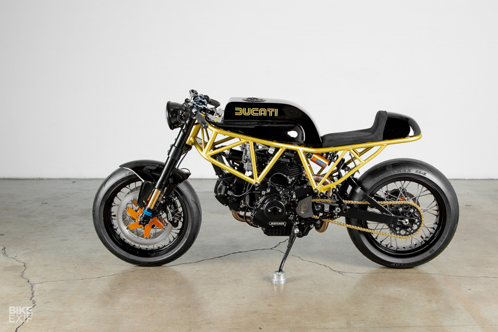 Ducati 900ss độ phong cách cafe nero của lossa engineering - 17