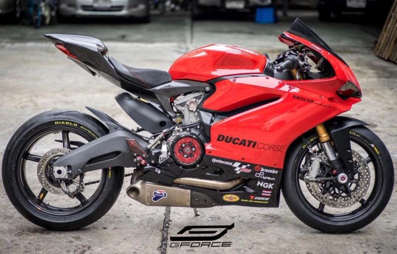 Ducati 959 panigale bản độ cộm cán đến từ cấu hình khủng - 2
