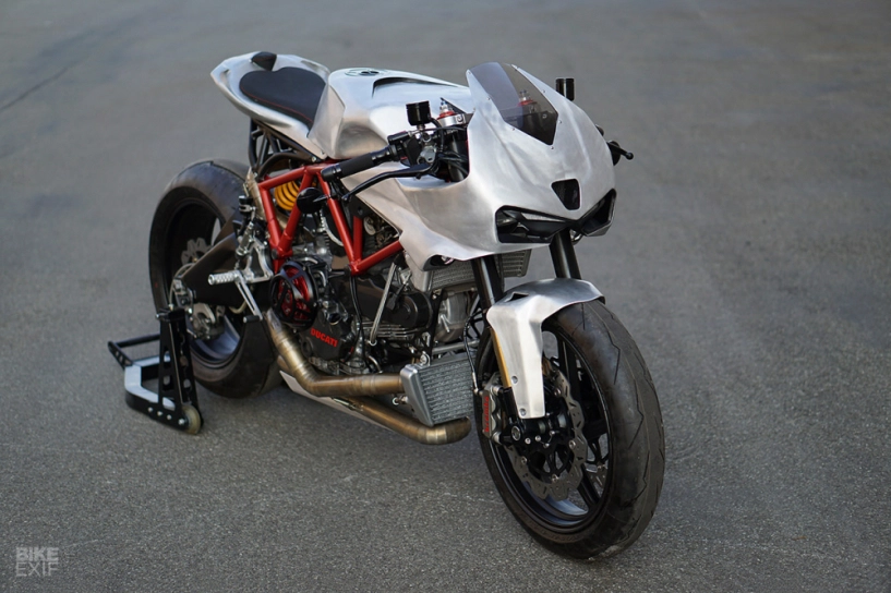 Ducati cafe fighter mang thiết kế máy bay chiến đấu của simone conti - 11