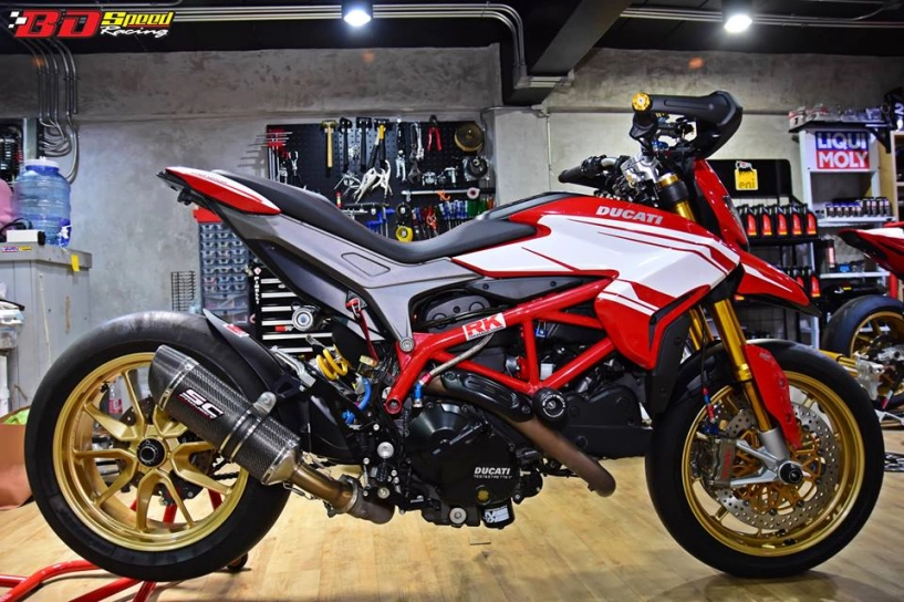 Ducati hypermotard 821 bản độ đầy hiệu năng đến từ bd speed racing - 1