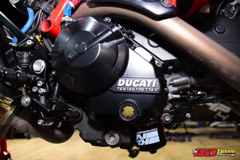 Ducati hypermotard 821 bản độ đầy hiệu năng đến từ bd speed racing - 7