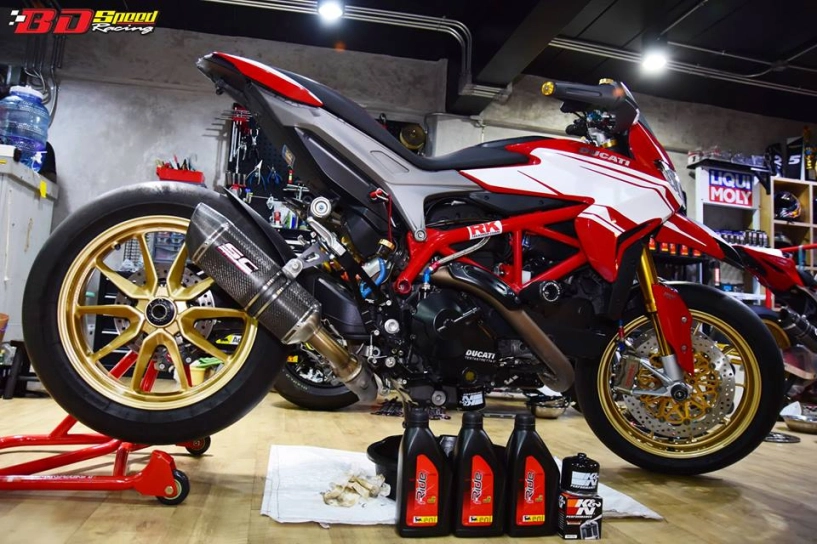 Ducati hypermotard 821 bản độ đầy hiệu năng đến từ bd speed racing - 9