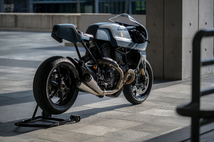 Ducati monster 1200 s độ cafe racer theo phong cách sportclassic - 12